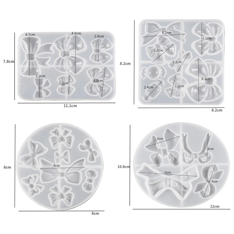 TBD06050461_B2.webp Bowknot Hairpin Jewelry Silicone Molds DIY Epoxy Resin Casting Mould - Image 3