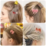 Bowknot Hairpin Jewelry Silicone Molds DIY Epoxy Resin Casting Mould - Image 4
