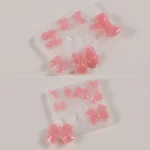 Bowknot Hairpin Jewelry Silicone Molds DIY Epoxy Resin Casting Mould - Image 5