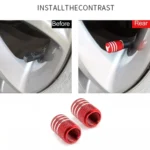 4pcs Laser Ioon Car Tire Modification Universal Valve - Image 3