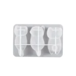 Cats Back Epoxy Resin Molds for Keychain Bag Pendant Pen Holder Mould - Image 2