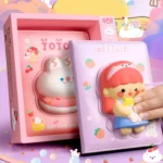 Kabaxiong A5 Size 3D Squishy Destress Cute Notebook Diary 100 Inner Pages - Image 2