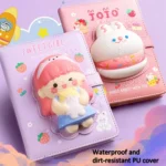 Kabaxiong A5 Size 3D Squishy Destress Cute Notebook Diary 100 Inner Pages - Image 5