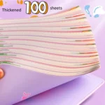 Kabaxiong A5 Size 3D Squishy Destress Cute Notebook Diary 100 Inner Pages - Image 7