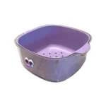 Household Dual Layer Thickened Cartoon Draining Basket Multifunctional Kitchen Dishwashing Hamper