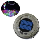 Solar LED Camping Light Type-C Charging Colorful String Lights