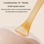 Baby Silicone Spoon Infant Silicone Feeding Spoon Soft Children Tableware - Image 8