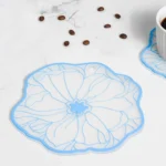 Simple Heat Insulation Anti-Scald Table Mat Anti-Slip Oil Resistant Easy Clean Bowl Coaster