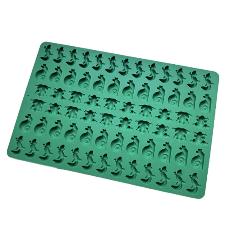 TBD06050501_B1.webp 70-Cavity Mini Frog Snail Gecko Silicone Molds For Making Pet Treats, Fondant, Cake, Chocolate, Candy, and Cookies - Image 2