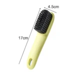 Long-Handed Soft Shoe Brush Contrasting Color Laundry Brush Does Not Hurt Shoe Home Clean Brush Shoe Washing Brush Set - Image 3
