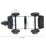 Motorcycle Moving Trailer Device Flat Tire Booster Emergency Electric Vehicle Tractor - Image 4