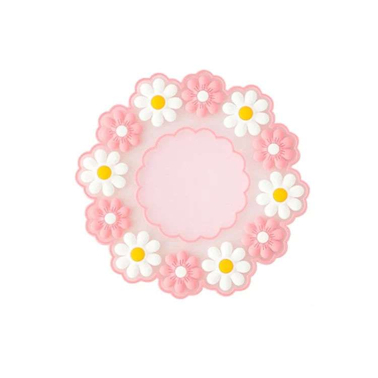 TBD0605052101.webp Household High Temperature Resistant Daisy Coasters Kitchen Tabletop Insulation Mat - Image 1