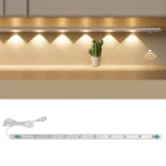 220V CN Plug Motion Sensor Wardrobe Cabinet Lamp LED Light Bar
