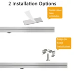 220V CN Plug Wardrobe Cabinet Lamp LED Light Bar With Button Switch - Image 9