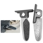 Electric Motorcycle Folding Foot Pegs Modification Pedal Pad Footrests - Image 2