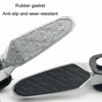 Electric Motorcycle Folding Foot Pegs Modification Pedal Pad Footrests - Image 4