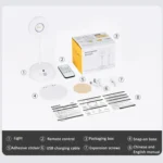 Rechargeable LED Motion Sensor Wireless Spotlight With Remote Control - Image 13