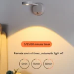 Rechargeable LED Motion Sensor Wireless Spotlight With Remote Control - Image 5