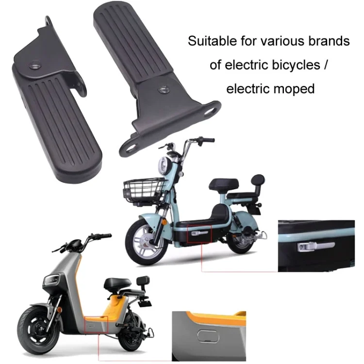 TBD06050546_B3.webp Electric Vehicle Folding Front Footrest Electric Moped Front Pedal - Image 4