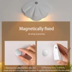 Magnetic Motion Sensor Wall Lamp Rechargeable LED House Number Light - Image 6