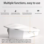 Magnetic Motion Sensor Wall Lamp Rechargeable LED House Number Light - Image 7