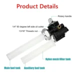 For Harley FLST FXST FLT 1995-2001 61338-94D 22mm Fuel Valve Petcock With Male Thread - Image 5