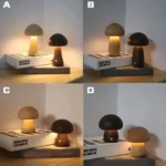 Mushroom Shape Night Light Touch Control Dimmable Bedside Atmosphere Lamp - Image 4