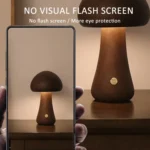 Mushroom Shape Night Light Touch Control Dimmable Bedside Atmosphere Lamp - Image 6