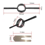 Universal Motorcycle Fork Spring Compressor Tool Kit For Most Upside Down Sreetbike Forks - Image 3