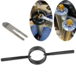 Universal Motorcycle Fork Spring Compressor Tool Kit For Most Upside Down Sreetbike Forks - Image 5
