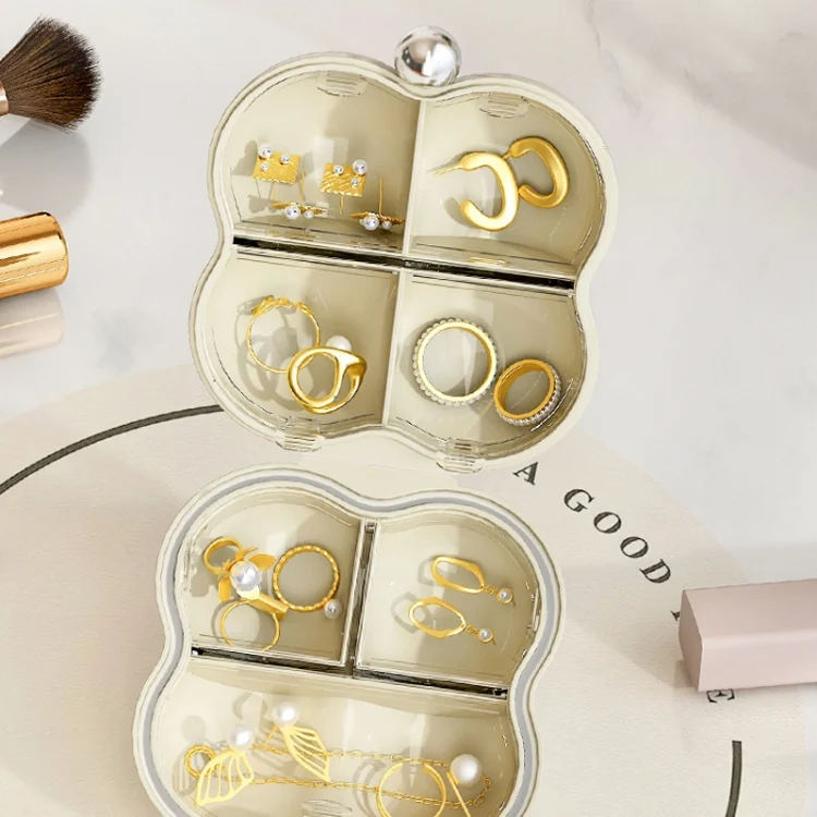 TBD06050580_B4.webp 7 Compartment Mini Portable Pill Box Jewelry Sealed Storage Box - Image 5
