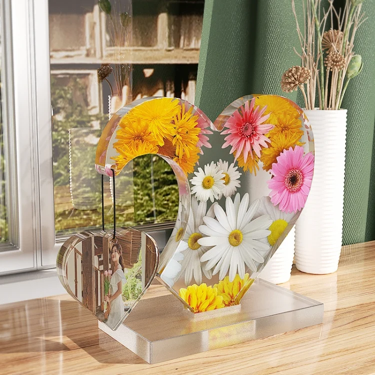 TBD06050591_B6.webp DIY Glue Double Heart-Shaped Hanging Photo Frame Display Stand Silicone Mold - Image 7