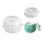 DIY Epoxy Resin Honey Jar Shaped Candle Cup Silicone Mold Storage Box Ornaments DIY Tools - Image 2