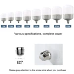 LED Light Bulb E27 Screw Energy Saving Lamp Triple Defense Bulb Home Factory Lighting - Image 4