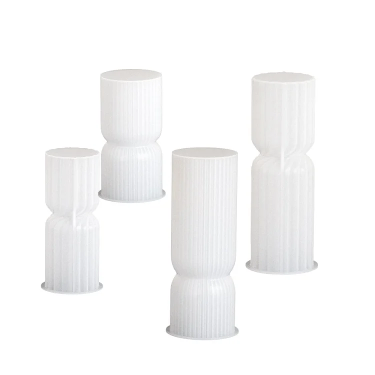 TBD06050611_B1.webp DIY Geometric Cylinder Vertical Stripe Candle Silicone Mold Resin Ornaments Mold - Image 2