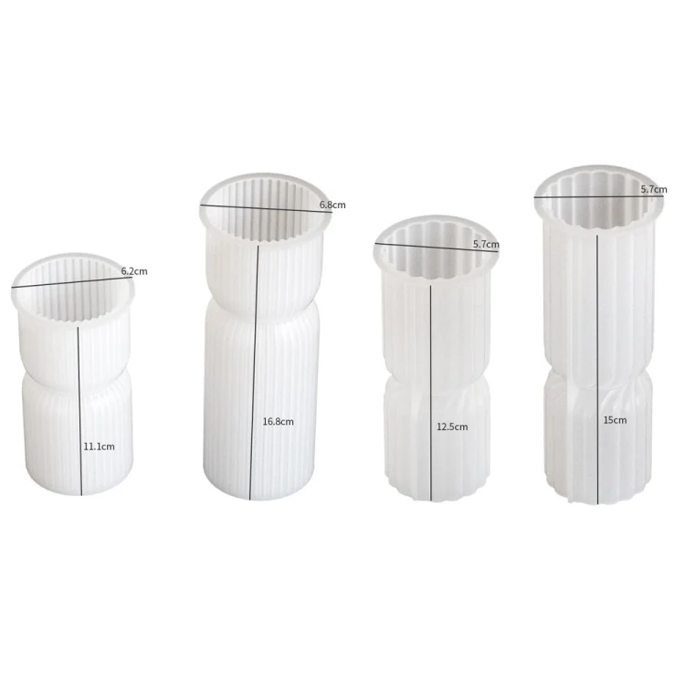 TBD06050611_B2.webp DIY Geometric Cylinder Vertical Stripe Candle Silicone Mold Resin Ornaments Mold - Image 3