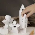 DIY Epoxy Easter Desktop Decoration Candle Silicone Mold - Image 7