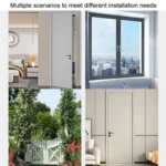 Stainless Steel Latch Door Bolt Bathroom Wooden Door And Window Anti-Theft Latch Lock - Image 11