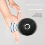 3D Vibrating Yoga Ball Muscle Relaxation Massage Fitness Ball Rechargeable Handheld Silicone Massage Ball - Image 2