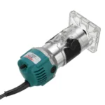 MOYI Aluminum Body Multifunctional Small Electric Woodworking Carving Slotting Trimming Machine - Image 2