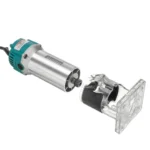 MOYI Aluminum Body Multifunctional Small Electric Woodworking Carving Slotting Trimming Machine - Image 3