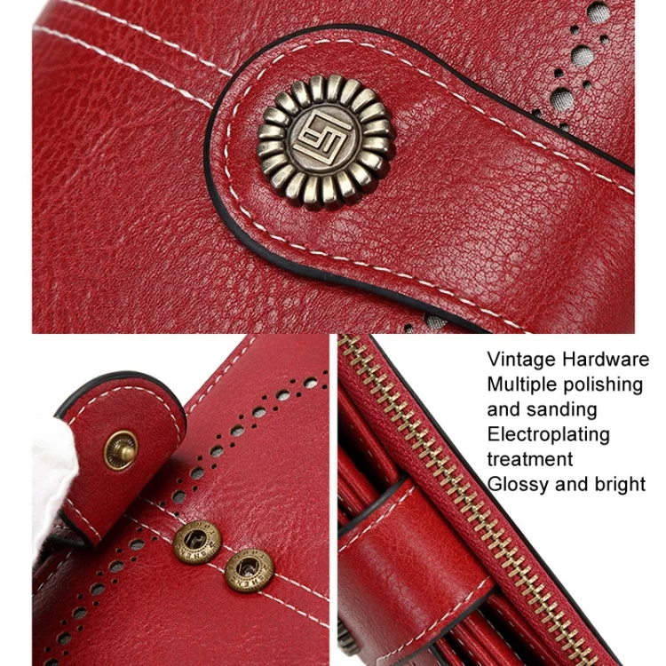 TBD06050661_B8.webp RFID Anti-theft Brush Women Wallet Multi Card Position Buckle Wallet Short Zipper Purse - Image 9