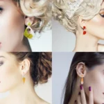 5pcs DIY Crystal Epoxy Earrings Silicone Mold Pendant Jewelry Mold - Image 7