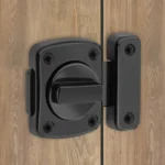 Stainless Steel Rotate Bolt Latch Anti-Theft Security Bathroom Door Lock Spring Latch - Image 9