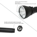 XHP70.2  Diving Flashlight 3000 Lumens IPX8 Waterproof Underwater 80m - Image 6