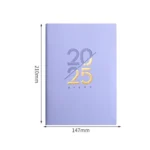 2025 Calendar A5 Planner Soft Leather Daily Planner Notebook - Image 13