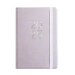 2025 A5 Planner Notebook with Calendar Leather English Schedule 312 Inner Pages  With Month Index