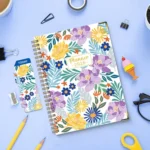 A5 2025 English Coil Calendar Notebook Diary Work Plan Book - Image 9