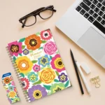 A5 2025 English Coil Calendar Notebook Diary Work Plan Book - Image 10