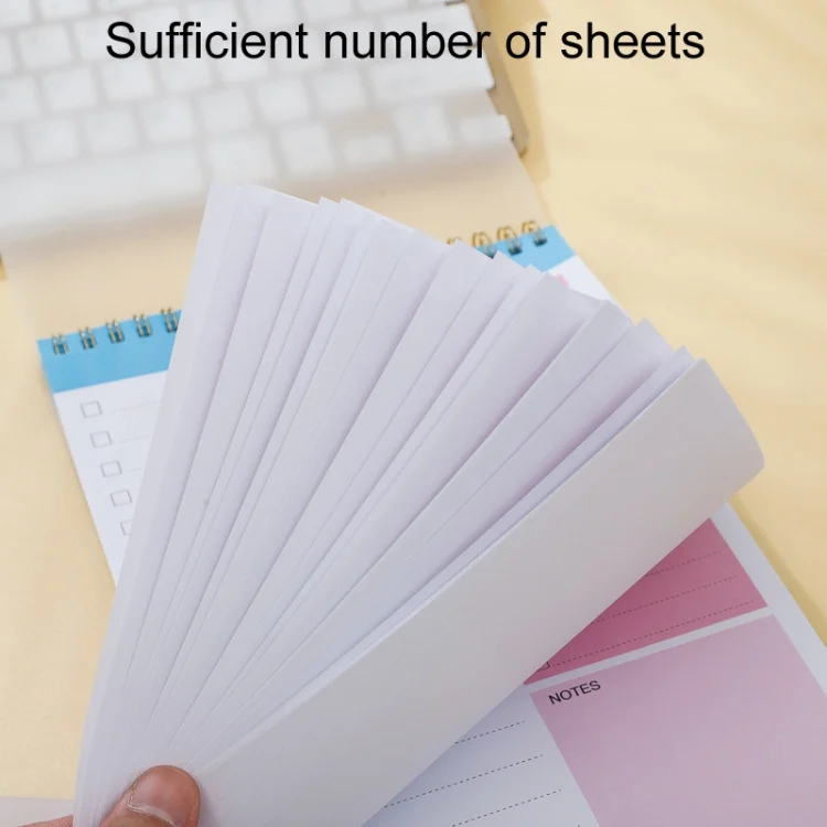 TBD06050681_B2.webp Daily Planner Covered Notebook With Dividers Student Study Schedule Coil Notebook - Image 3